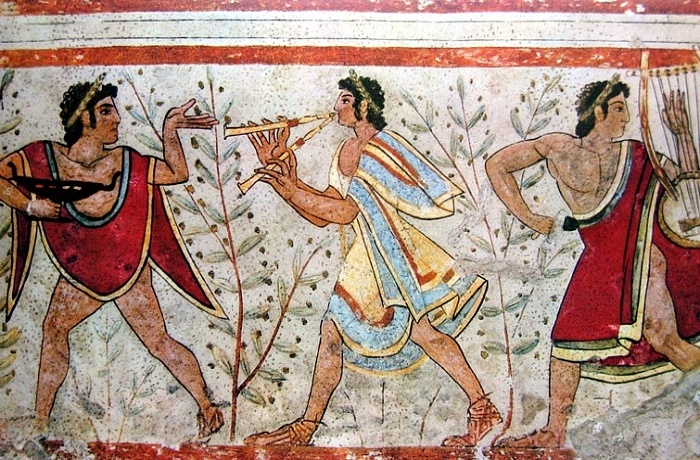 Divinità mitologiche etrusche: Tinia, Nethuns, Uni e Velch - Onetcard