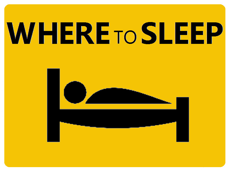 Where to sleep