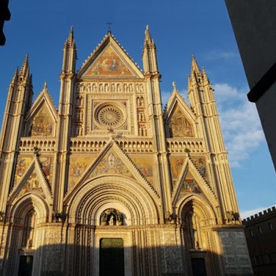 Orvieto - La facciata del Duomo