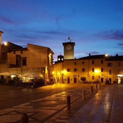 Orvieto - Piazza del Duomo al tramonto